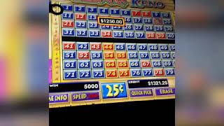 Big win on Keno, The King of Keno, how to win, cleopatra keno, Casino, Vegas, Morongo, Winner, slots screenshot 5