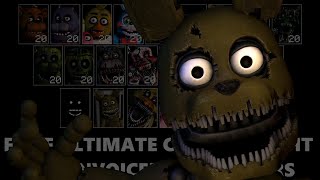 FNAF UCN|The Unvoiced Characters|Plushtrap Edition