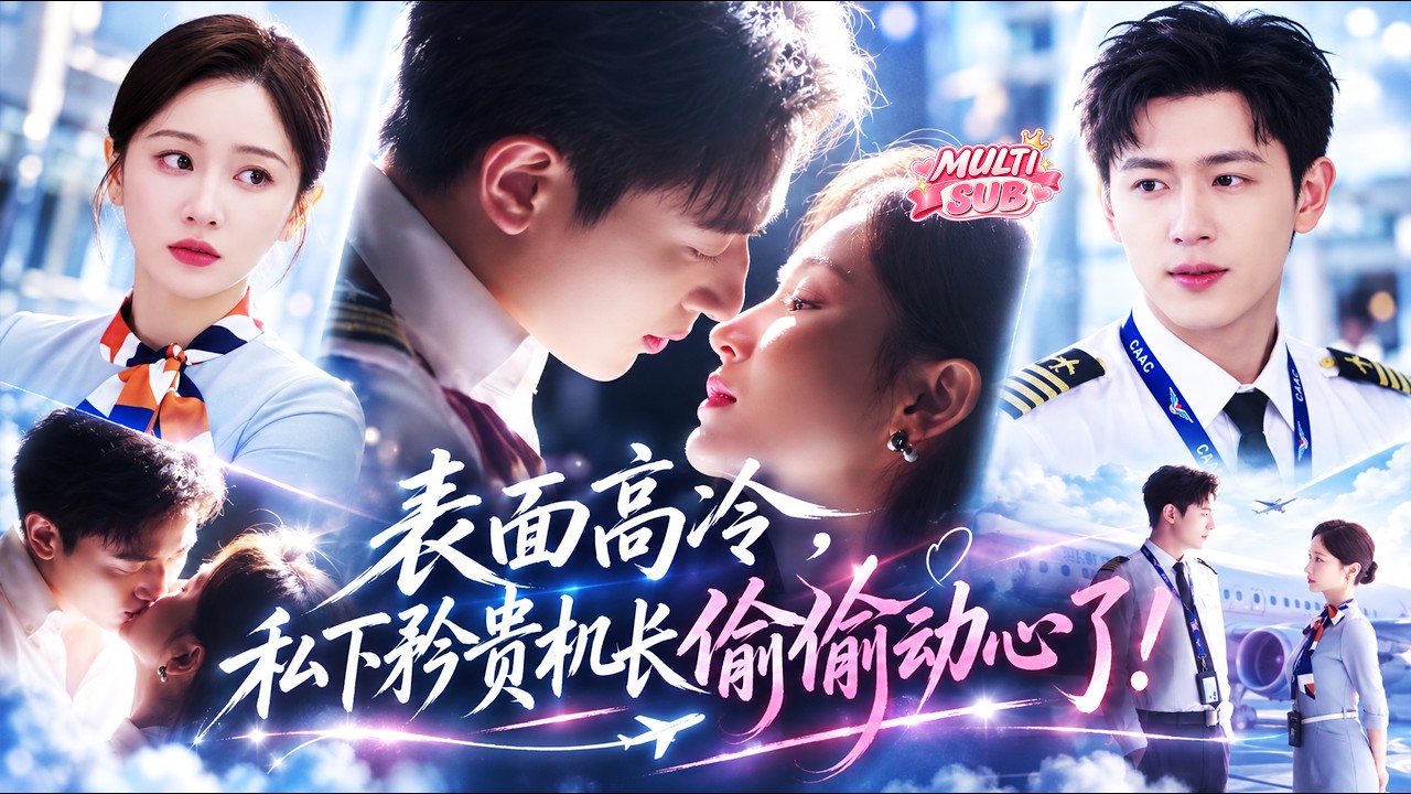 【全集】矜贵机长向来不近女色，却唯独对她例外！一次事故让两人相识，他从默默守护到疯狂心动，藏了很久的爱意疯狂爆发，终于忍不住低头吻了她！#短剧 #drama #赵予熙 #谢承泽