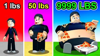 Gaining 815,792,643 Pounds in Roblox
