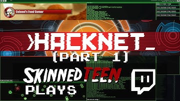 SKINNEDTEEN PLAYS: Hacknet (Part 1)