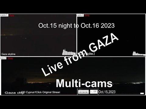 Live: Palestine, GAZA | Multi-cams | stream #27