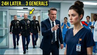 The CEO Slapped the Quiet Nurse — 24 Hours Later, 3 Marine Generals Walked In for Her