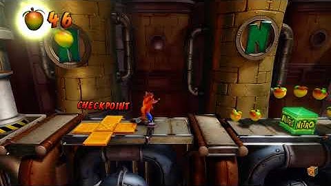 Crash Bandicoot 2 Cortex Strikes Back - Level 29 - Spaced Out