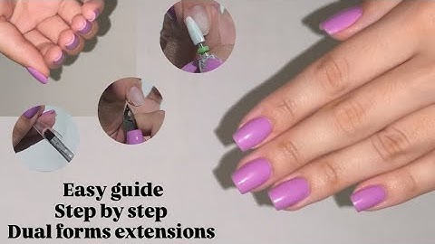 How to use dual forms with builder gel