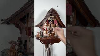 Finishing Vintage Schneider 8 Day Seesaw Baby Musical Cuckoo Clock