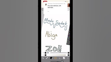 Writing names with random colors pt 16. #ibispaintx #names #comment