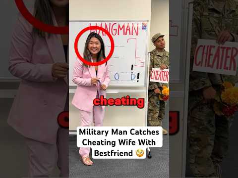 Military Man Confronts Cheating Wife With His Best Friend..