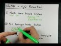 Raction naoh  h2o