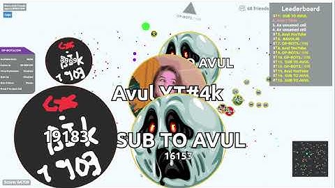 AGAR.IO SERVER TAKEOVER WITH BOTS #251 || OP-BOTS.COM