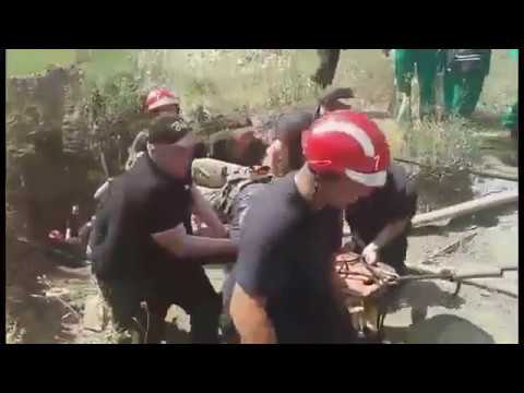 4 დღის წინ დაკარგული, 32 წლის მამაკაცი უგონო მდგომარეობაში მუხლებამდე მიწაში იყო ჩაფლული (ვიდეო)