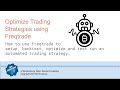 Optimize Trading Strategies Using Freqtrade Crypto Trading Bot