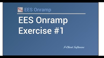 EES Onramp Exercise 1