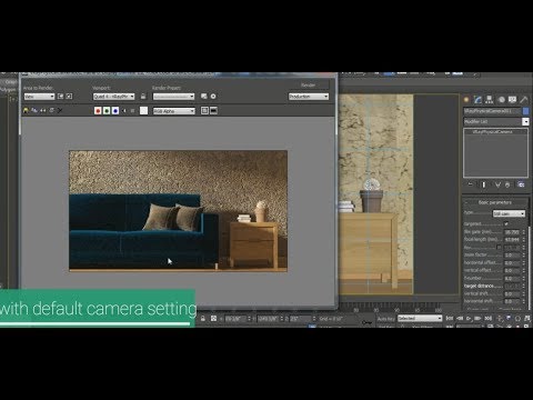 3ds Max Vray Camera Setting And Render Setup