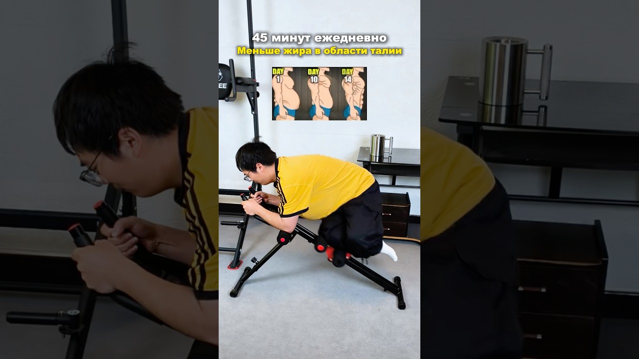 Эта машина идеально подходит для тренировок дома и формирования пресса 