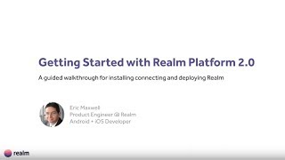 Getting Started with Realm Platform 2.0 screenshot 2