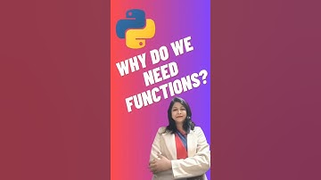 Why do we need functions in Python #viralvideo #shorts #stepbystepcoding #class11 #pythonprogramming