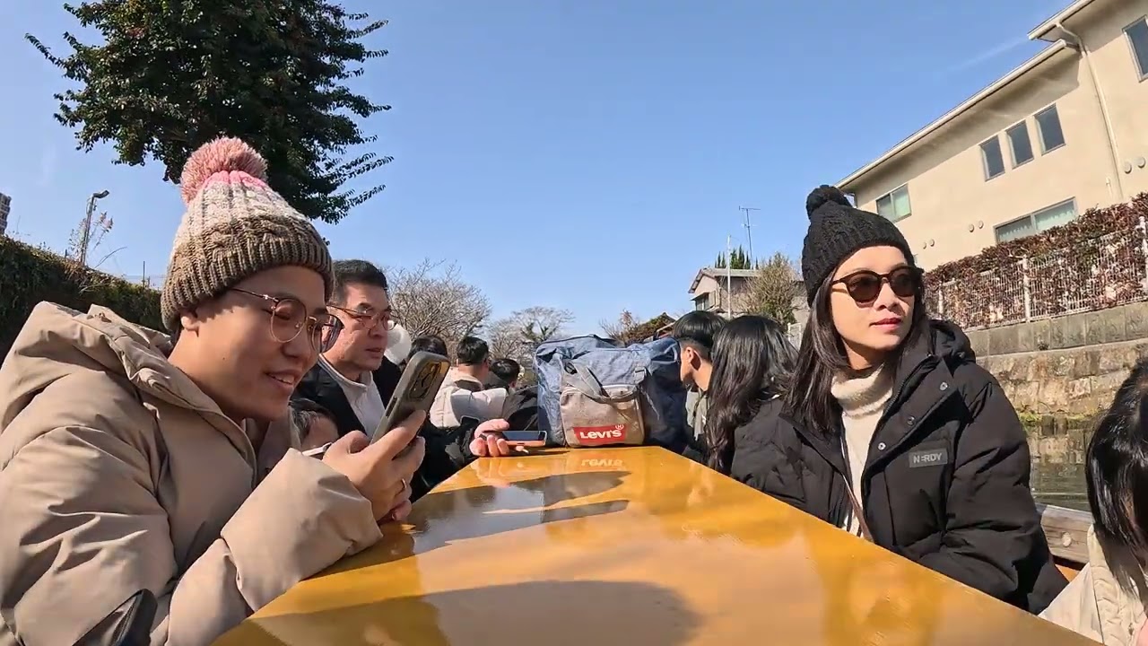 2026/01/28 出發前往柳川搭船-柳川沿途景色-1