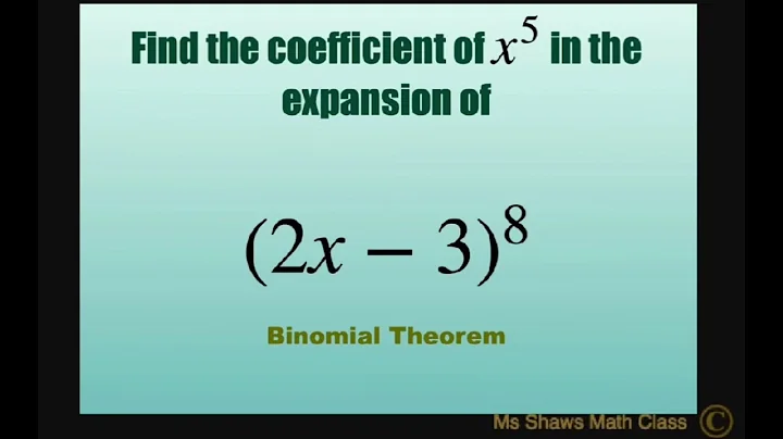 Find the coefficient of x^5 in the binomial expansion of (2x-8)^8
