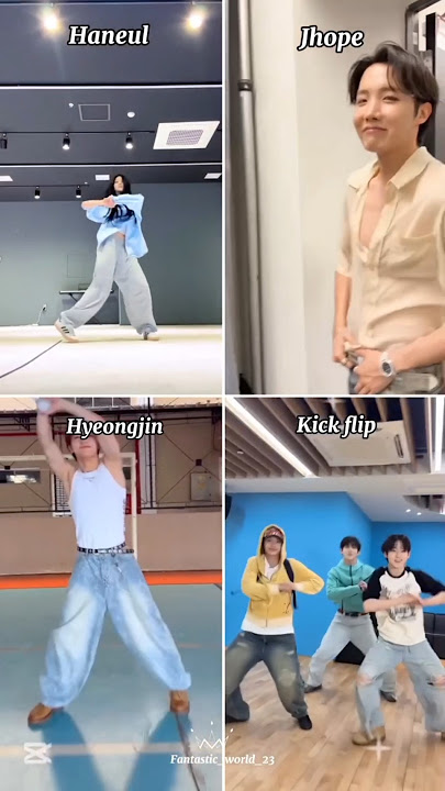 Kpop idols doing soda pop trend📈 #jhope#bts #kickflip #minji #ntx#hyeongjin #haneul #kiof #jk#v #jay