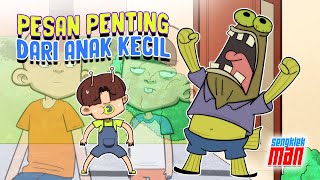 PESAN PENTING DARI ANAK KECIL - kartun lucu sengklekman