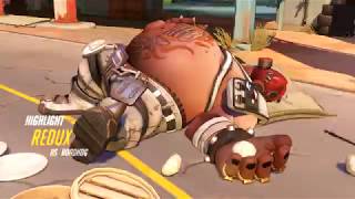 Overwatch   Roadhog   Highlight   Roadhog Teamkill