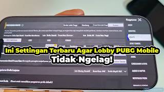 How to Fix PUBG Mobile Lobby Lag or Choppy Performance | LATEST GRAPHICS SETTINGS!