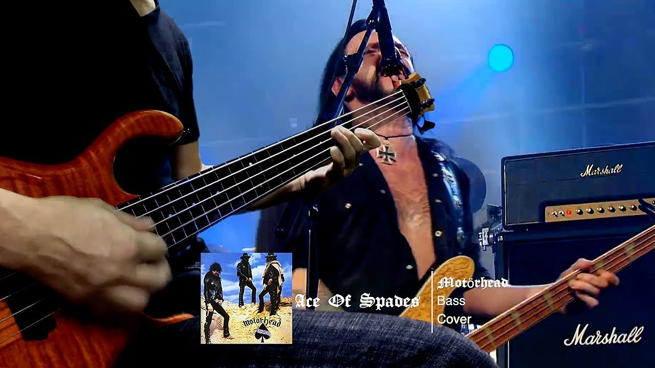 Motörhead Ace Of Spades Bass Cover Youtube