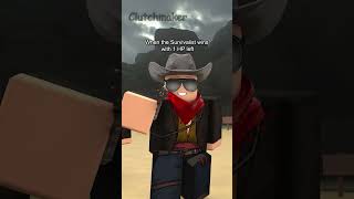 Pov When The Survivalist Wins With 1 Hp Left