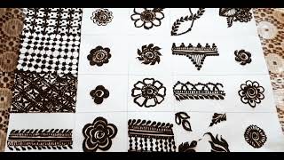 هدية لكل مبتدئة طريقة الرسم بالحناء For every beginner how to draw with henna