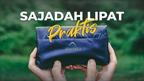 Abeeda.Co - Cinematic Video Sajadah Lipat Praktis