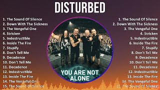 Disturbed 2024 MIX Best Songs - The Sound Of Silence, Down With The Sickness, The Vengeful One, ...