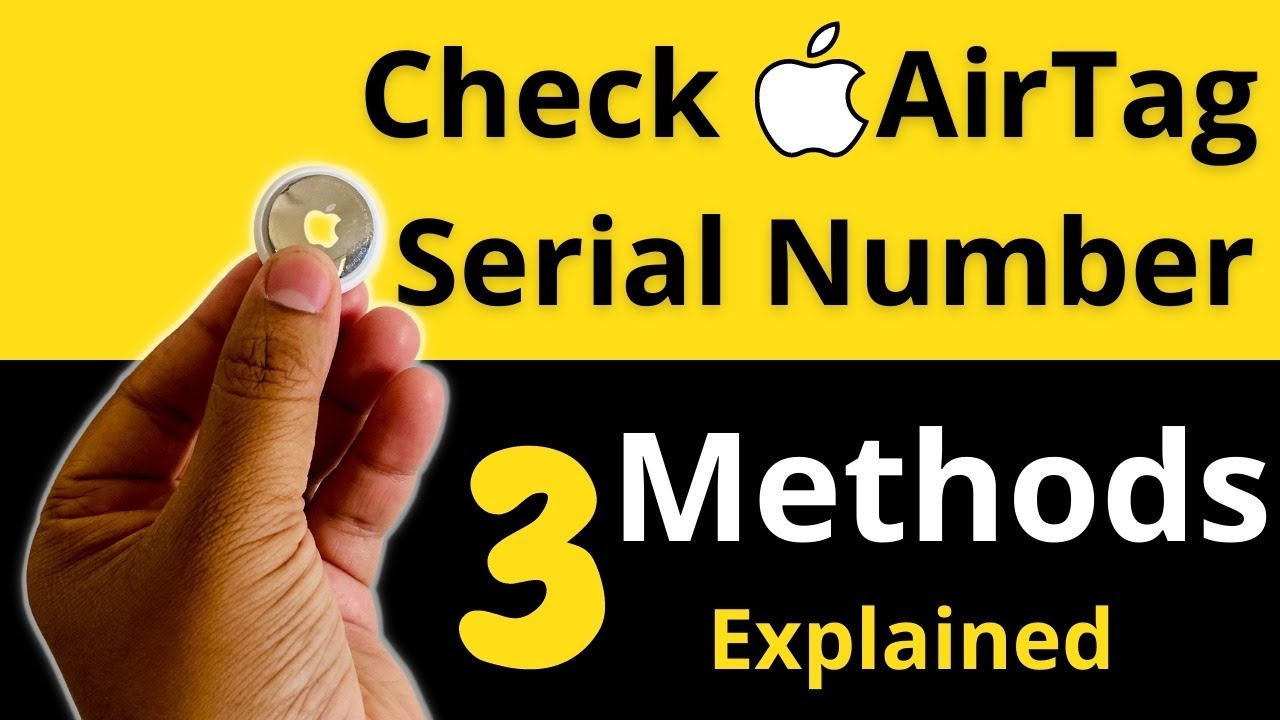 How to find the serial number of an AirTag - Apple Support