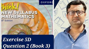 Exercise 5D (Midpoint of a Line segment) Question 2 Think New Syllabus Mathematics Book 3 Oxford