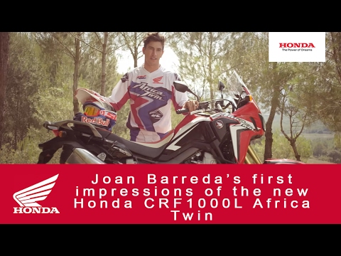 Joan Barreda’s first impressions of the new Honda CRF1000L Africa Twin