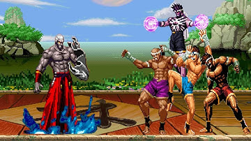 [KOF Mugen] | Nightmare Geese Vs Joe Higashi Team