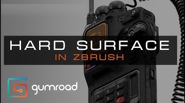 Hard Surface In ZBrush (Official Trailer)