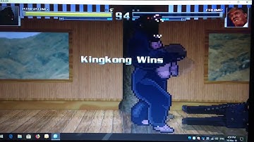 KingKong VS Donald Trump Mugen Fight