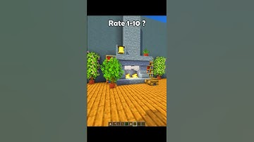 Easy Fireplace 🔥 Tutorial | Minecraft #minecraft #shorts