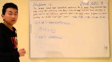 Oliver Jiang: 2014 AMC 8 Question 16