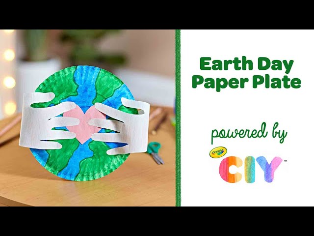 Paper Plate Earth Day Craft