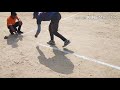 Volleyball court marking/making on ground