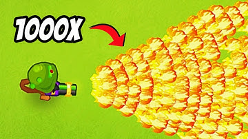 1000x Attack Speed + Flamethrower Dartling Gunner