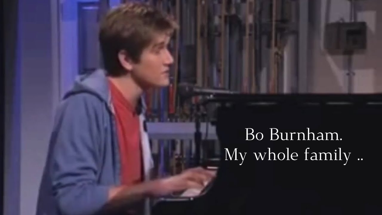 Bo Burnham - My Whole Family - Live on "TalkShow with Spike Feresten" (2008)