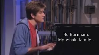 Bo Burnham - My Whole Family - Live On Talkshow With Spike Feresten 2008