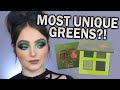 omg the greens!!! JUVIAS PLACE THE REBEL ARMY PALETTE REVIEW AND TUTORIAL