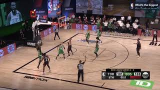 Toronto Raptors vs Boston Celtics (0.5 seconds left) OG Anunoby