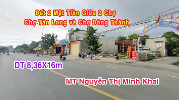 Bán Đất Dĩ An (313) Mặt Tiền Nguyễn Thị Minh Khai, Lô Đất Giữa 2 Cái Chợ, Hoàng Hải BĐS