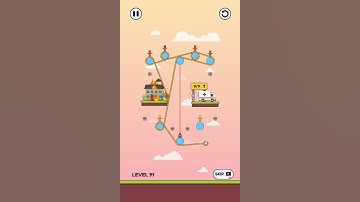 Rope puzzle Level 91 #gaming #viralshorts #shorts #ropepuzzle