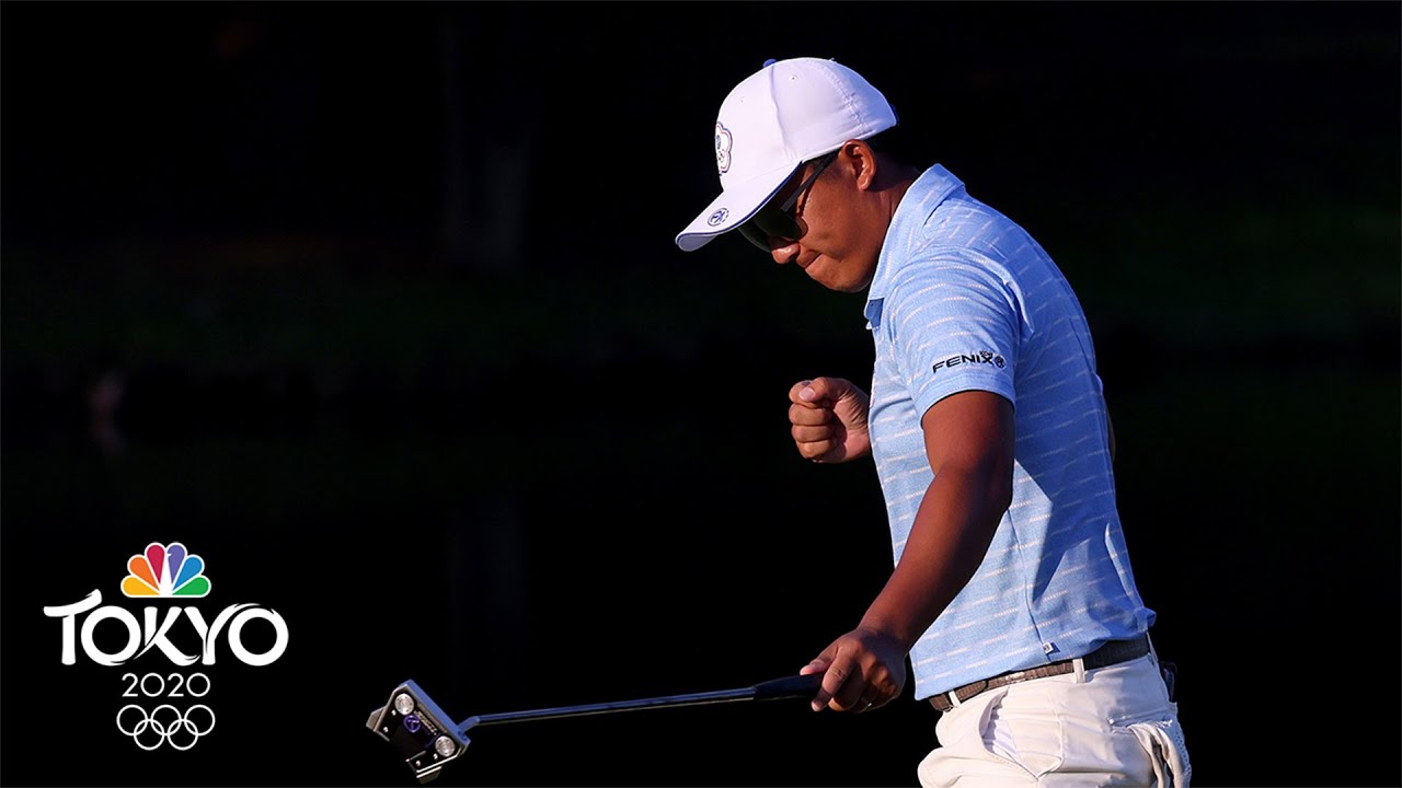 C.T. Pan survives wild SEVEN-MAN playoff for men's golf bronze | Tokyo Olympics | NBC Sports